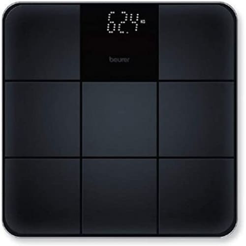 Pèse-Personne Beurer en Verre - Noir (GS235) Pèse-Personne Beurer en Verre - Noir (GS235)